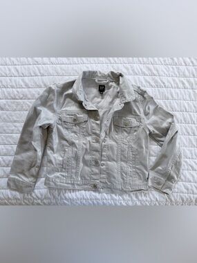 GAP Kids Shimmery Silver Jacket